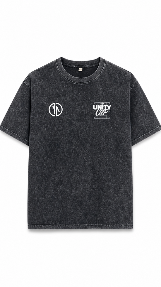 Unity Cup Black Acid Wash T-shirt