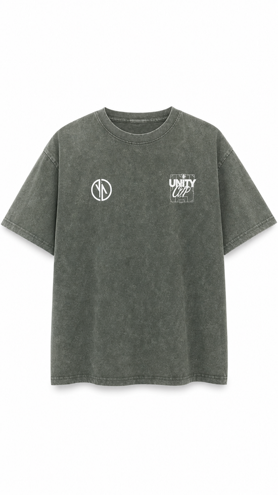 Unity Cup Olive Acid Wash T-shirt
